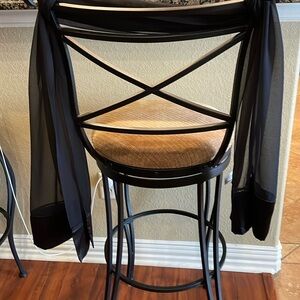 Worthington sheer black scarf